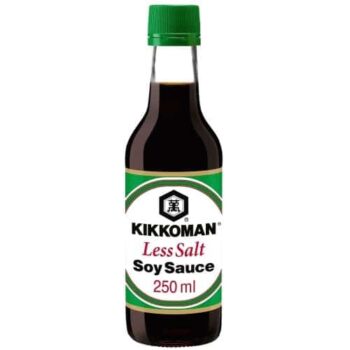 Kikkoman Less Salt Soy Sauce Bottle (250ml)
