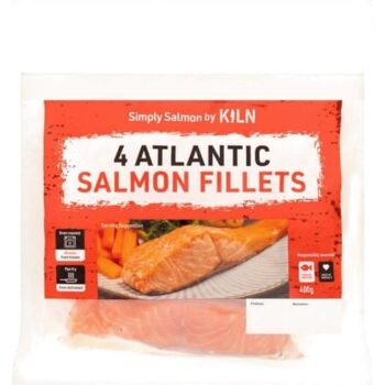 Kiln 4 Atlantic Salmon Fillets