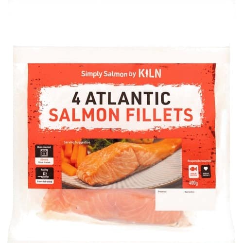 Kiln 4 Atlantic Salmon Fillets