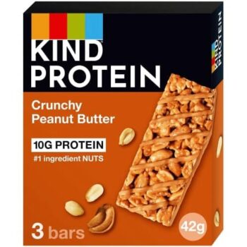 Kind Protein Crunchy Peanut Butter Snack Bars (3 x 42g)