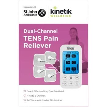 Kinetik Wellbeing Dual-Channel Tens Pain Reliever