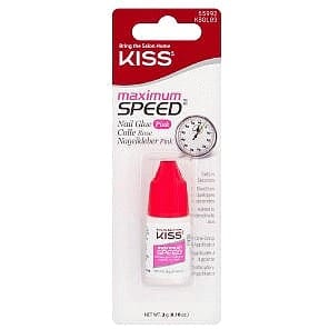 Kiss Maximum Speed Nail Glue Pink (3g)