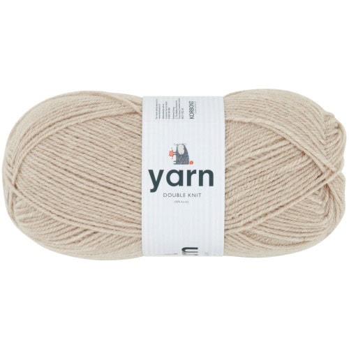 Korbond Dark Knit Yarn Oatmeal