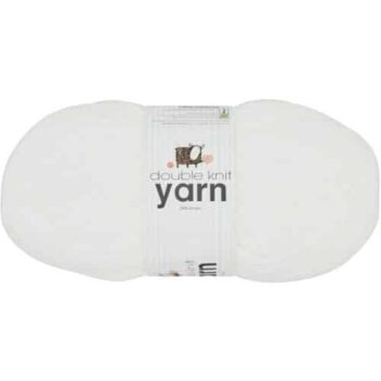 Korbond Dark Knit Yarn White