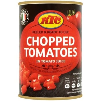 KTC Chopped Tomatoes in Tomato Juice (400g)