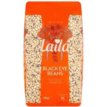 Laila Black Eye Beans (2kg)