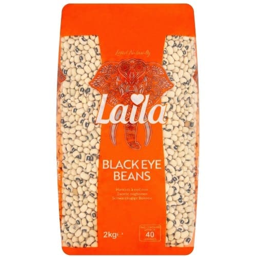 Laila Black Eye Beans (2kg)