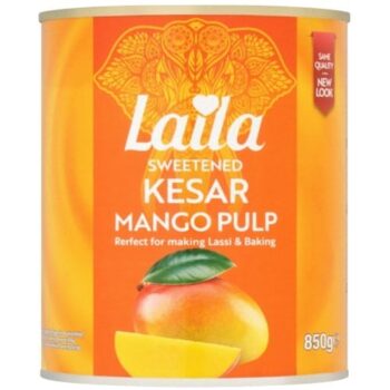 Laila Kesar Mango Pulp Mango Pulp Laila (850g)