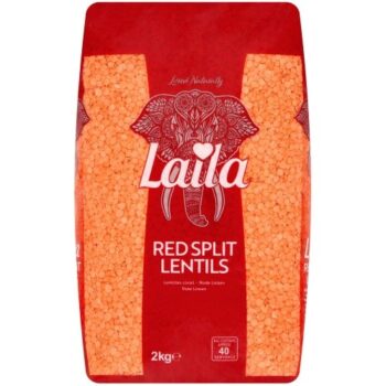 Laila Red Split Lentils (2kg)