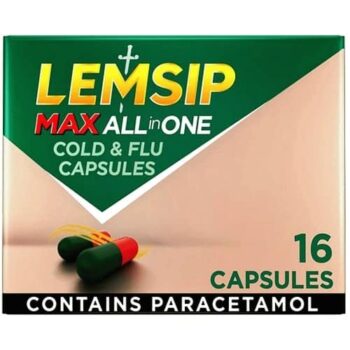 Lemsip Max All in 1 Cold & Flu Capsules (16)