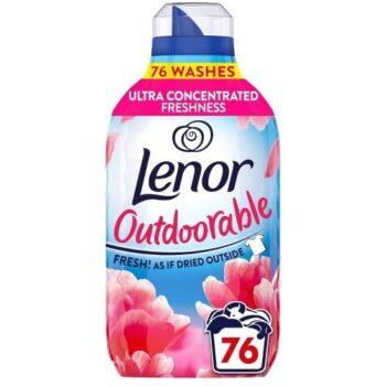 Lenor Outdoorable Pink Blossom Fabric Conditioner - 76 Washes