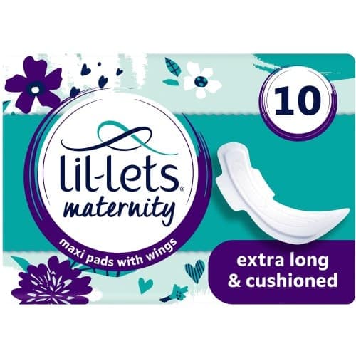 Lil-Lets Maternity Maxi Pads with Wings (10)