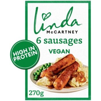 Linda McCartney's Frozen Vegan Sausages (270g)