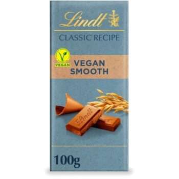 Lindt Classic Recipe Vegan Smooth Chocolate Bar