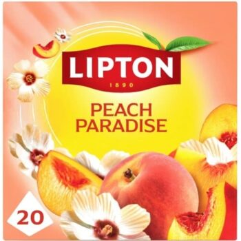 Lipton Peach Paradise 20 Tea Bags (46g)