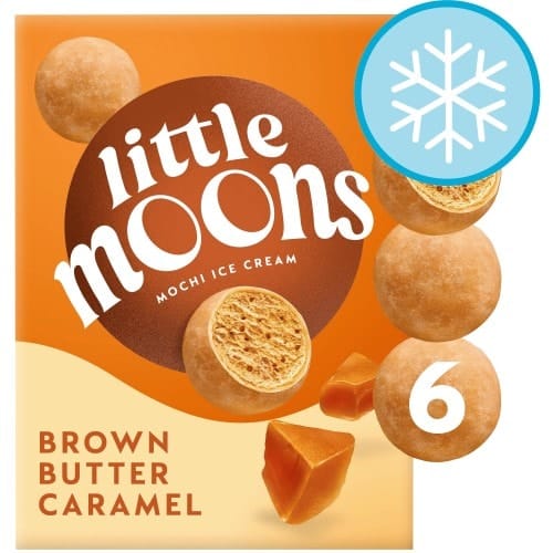 Little Moons Brown Butter Caramel Mochi Ice Cream (6 x 30g)