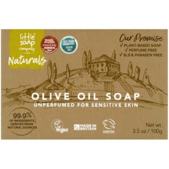 Little Soap Mediterranean Olive Oil Bar Soap for Sensitive Skin (100g)