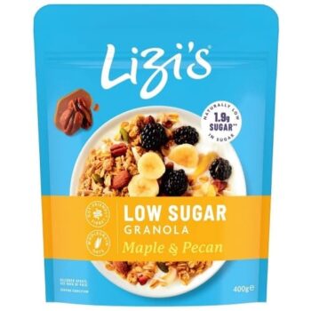 Lizi's Low Sugar Maple & Pecan Granola (400g)
