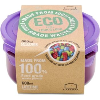 Lock & Lock Eco Round Storage (600ml)