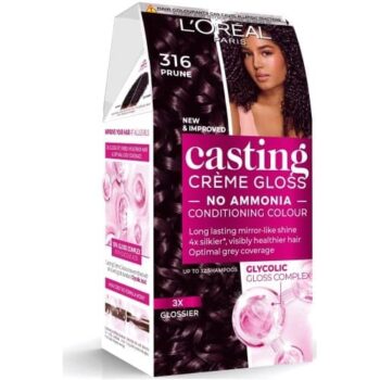 L'Oreal Casting Creme Gloss 316 Plum Semi-Permanent Hair Dye (3, 4)