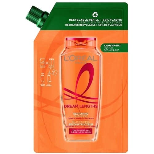 L'Oreal Dream Lengths Shampoo Refill (500ml)