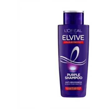 L'Oreal Elvive Colour Protect Anti-Brassiness Purple Shampoo for Coloured or Highlighted Hair (200ml)