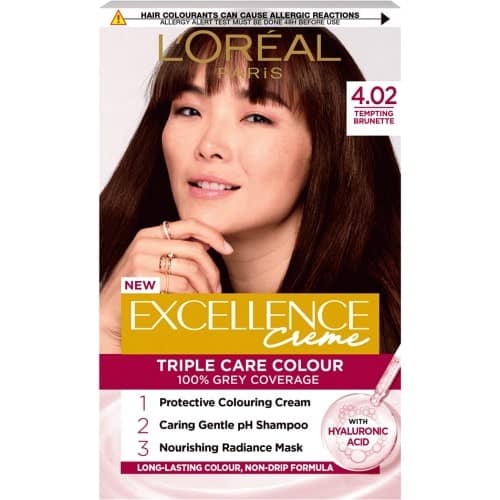 L'Oreal Excellence 4.02 Tempting Brunette Hair Dye