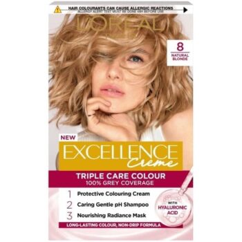 L'Oreal Excellence Creme Natural Blonde 8.0 Hair Dye