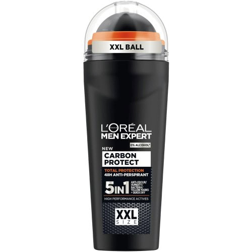 L'Oreal Men Expert Deodorant Carbon Protect Roll On 48H Anti-Perspirant (100ml)