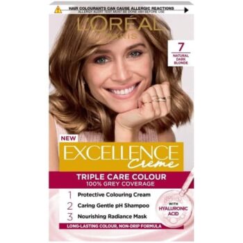 L'Oreal Paris Excellence Creme Natural Dark Blonde 7 Permanent Hair Dye