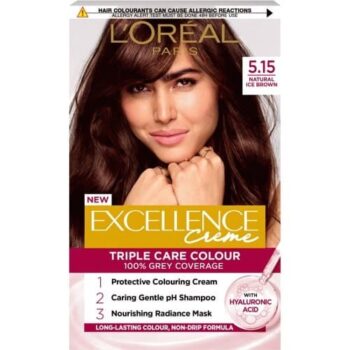 L'Oreal Paris Excellence Permanent Hair Dye Natural Iced Brown 5.15