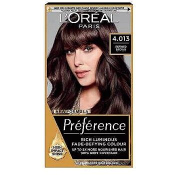 L'Oreal Preference Infinia 4.01 Paris Natural Dark Brown Hair Dye