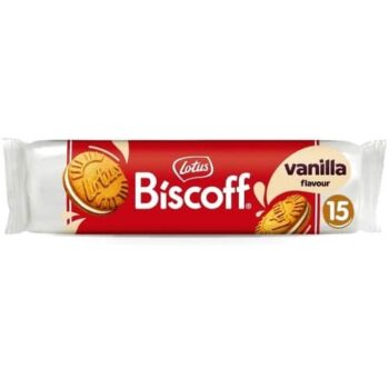 Lotus Biscoff Sandwich Biscuits Vanilla Cream (150g)