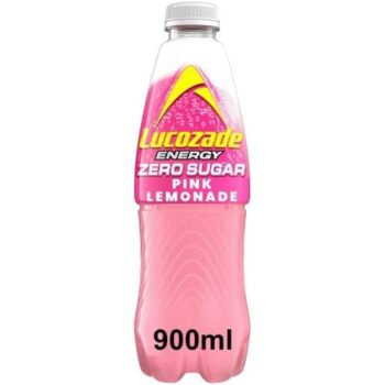 Lucozade Zero Sugar Pink Lemonade (900ml)