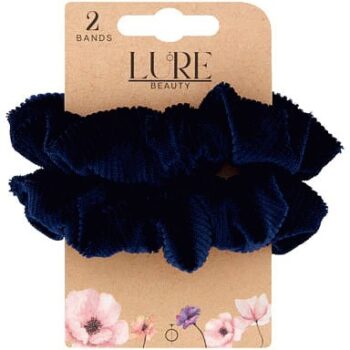 Lure Beauty 2 Bands Velvet Scrunchies