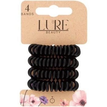 Lure Beauty 4 Bands Hair Hoops Black