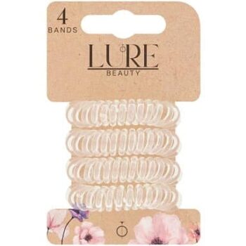 Lure Beauty 4 Bands Hair Hoops Clear