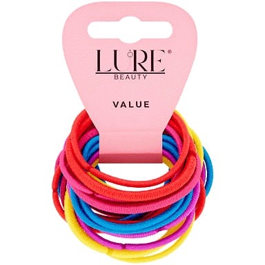 Lure Beauty Value 24 Assorted Elastics