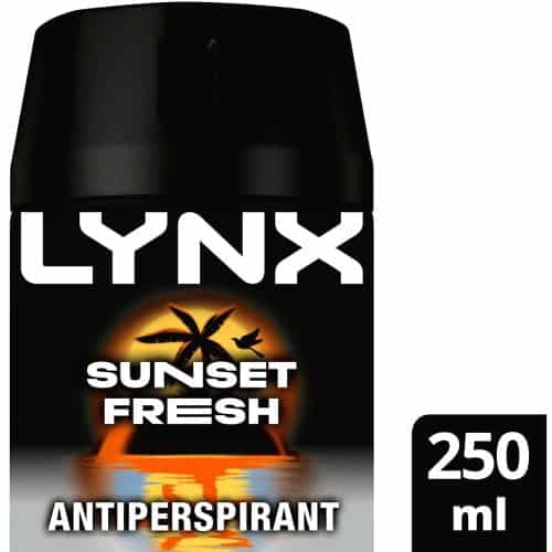Lynx Antiperspirant Deodorant Sunset Fresh (250ml)