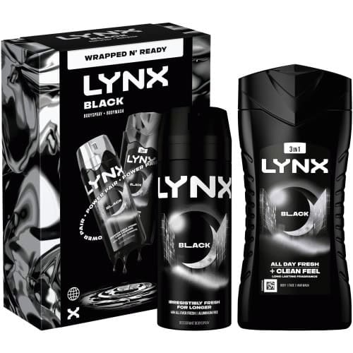 Lynx Duo Black Gift Set