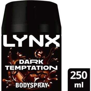 Lynx XXL Dark Temptation Anti-Perspirant Body Spray for Men (250ml)