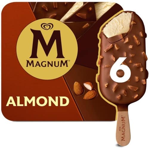 Magnum Almond Ice Cream Sticks (6 x 100ml)