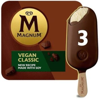 Magnum Vegan Classic Ice Cream Sticks (3 x 90ml)