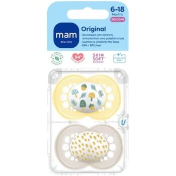 MAM Pure Original 6+M Soother (2)