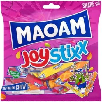 Maoam Joystixx Chewy Sweets Multipack Bag (140g)