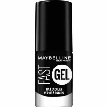 Maybelline Fast Gel Nail Lacquer Blackout 17 Long-Lasting Polish (7ml)