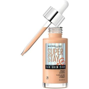 Maybelline Super Stay Up To 24H Skin Tint Foundation + Vitamin C Shade 21