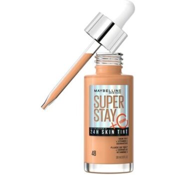 Maybelline Super Stay Up To 24H Skin Tint Foundation + Vitamin C Shade 48