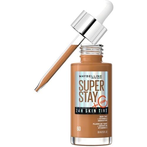 Maybelline Super Stay Up To 24H Skin Tint Foundation + Vitamin C Shade 60