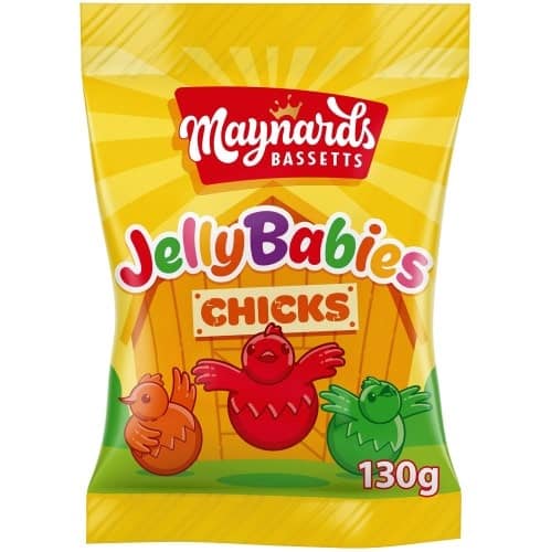 Maynards Bassetts Jelly Babies Chicks Sweets (130g)